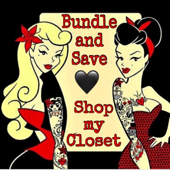 * Pin up Girl * Black summer Crop Top * NEW - Picture 8 of 8